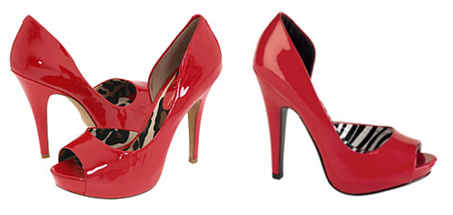 jessica simpson shoes red. The Splurge: Jessica Simpson