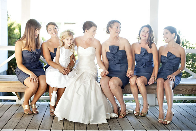 Navy blue bridesmaid dresses j crew
