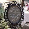 Ornate Chalk Board feature
