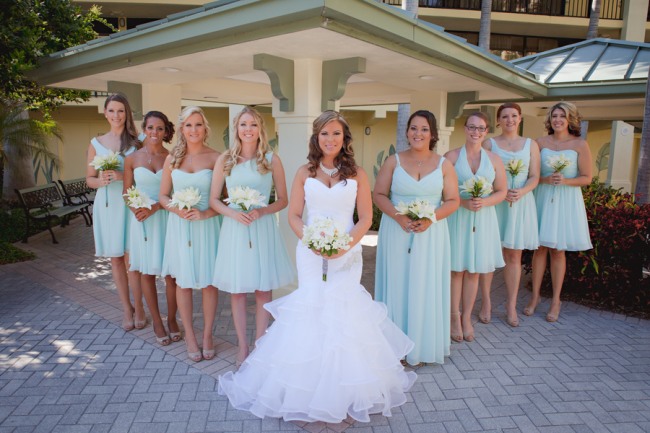 nautical themed wedding dress