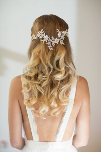 Wedding Hair Vine, Lace Head Piece