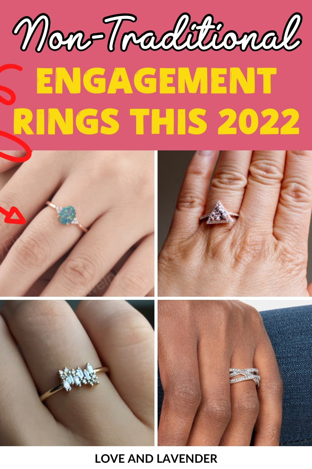 25 Non-Traditional Unique Engagement Rings for Women