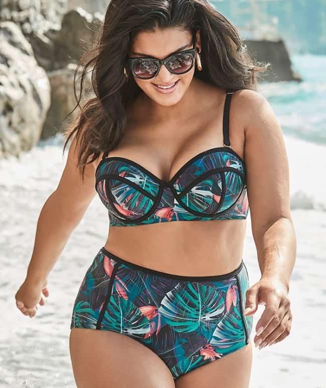 high wasted swim suit for honeymoon essentials