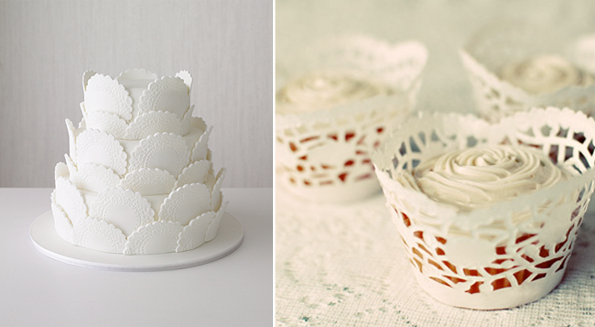 doily dessert wrappers