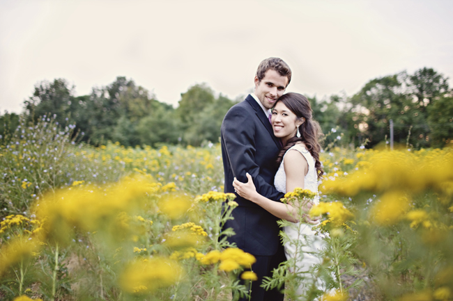 ben and aileen in field