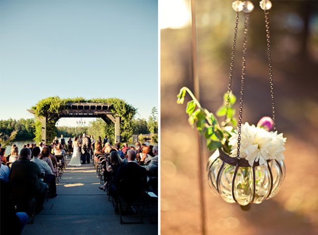 wedding ceremony at Colonel Francis Beatty Park