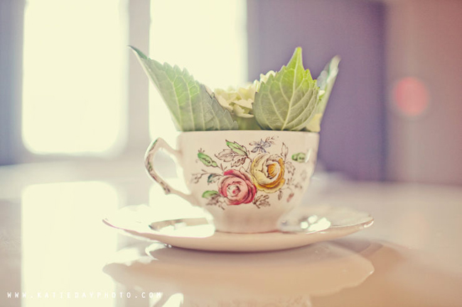 wedding decor teacup