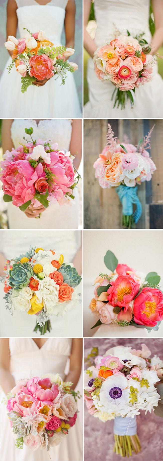 Favorite Summer Bouquets For Your Wedding