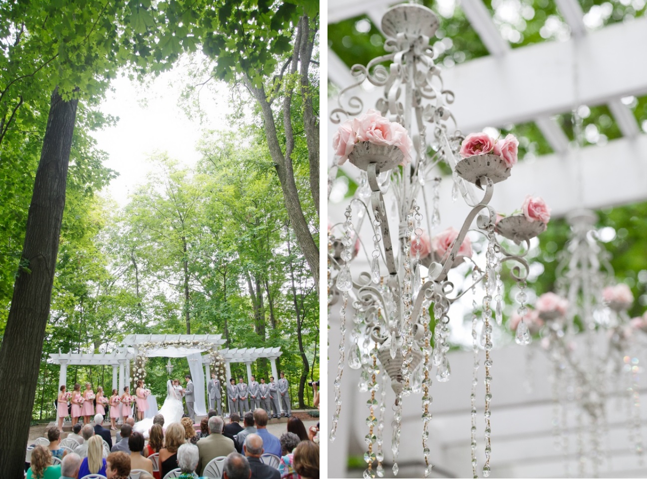 Elegant Wedding With A Touch Of Fun Ceremony Decor Vintage Romance Wedding Alter