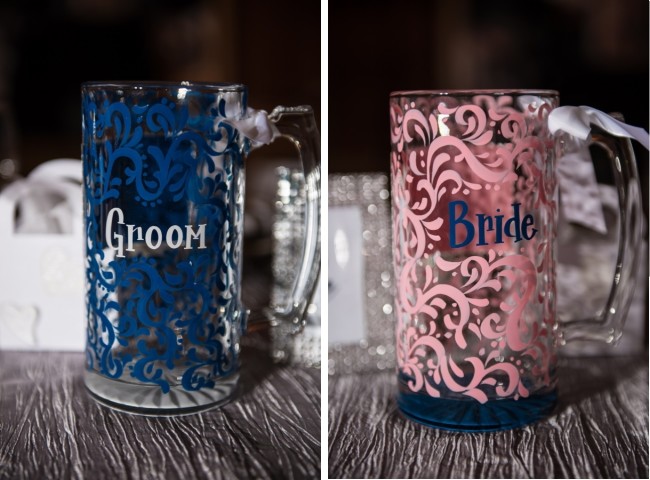 Bride and groom mugs