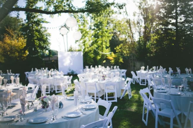 Essential Guide To A Backyard Wedding On Budget Love Lavender