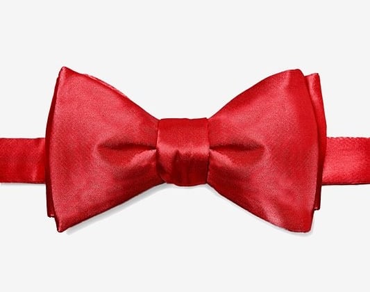 Red Bow Tie for Grooms