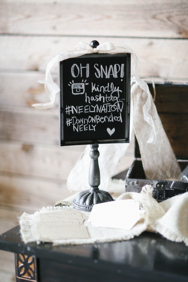 18 Instagram sign for guests wedding photos at Lindsey Plantation in Greer SC wedding