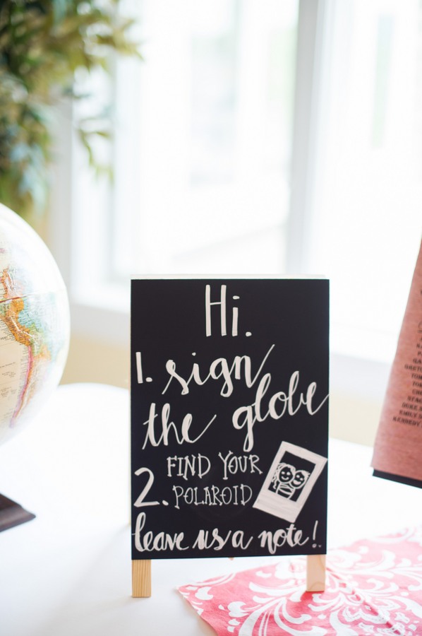 Guest book sign
