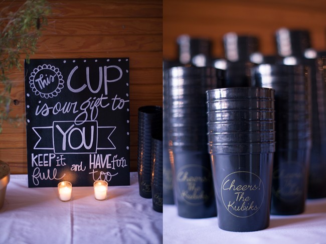 15 wedding guest personalized cups and wedding favors