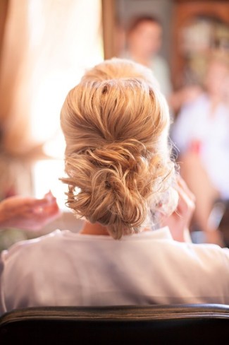 2 bride with an up do