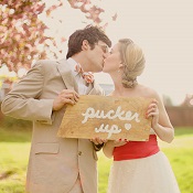 Pucker Up Engagement Session