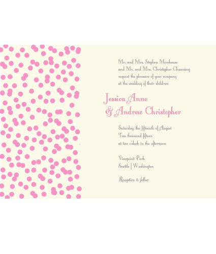 Spinkles Invite Pink