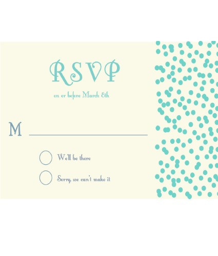 Sprinkles RSVP Blue