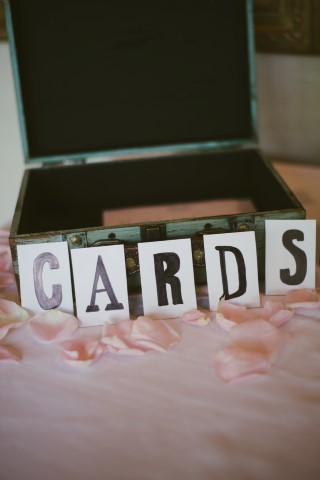Box for wedding cards 