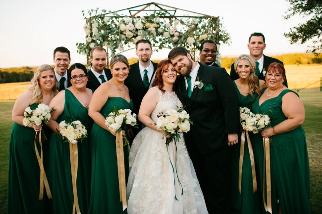 Apple Cider Themed Wedding in Forest Green Color Love