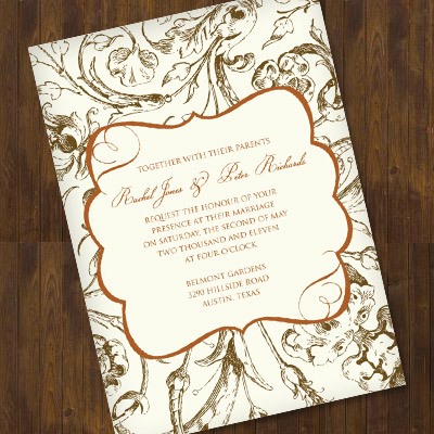 Fall Foliage Wedding Invitations Postage Zazzle Fall Foliage Wedding Invitation