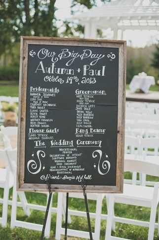 Chalkboard Wedding Placement Ideas Our Huge Guide Chalkboad On An Easel
