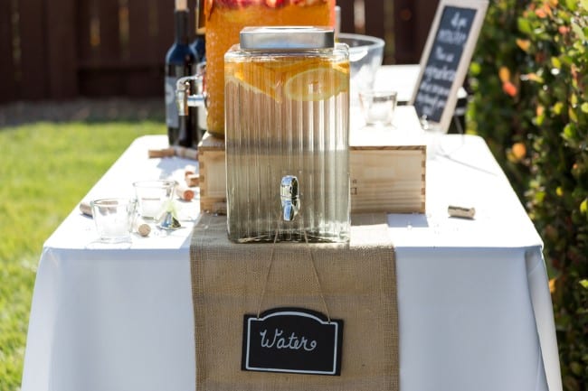Wedding Guide Essentials Drink Dispenser Ideas To Stay Cool Ribbed Drink Dispenser On Table