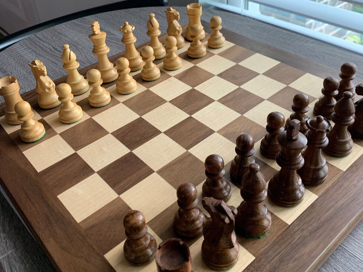 Engraved Chess Set
