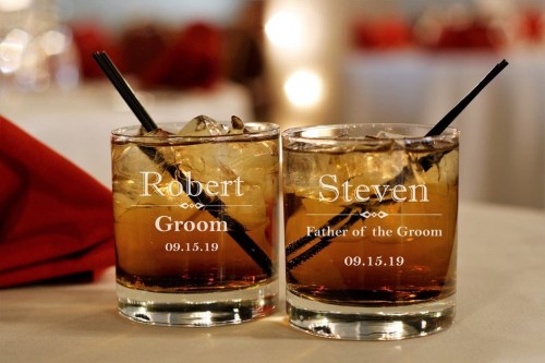 Gifts for Groom Groom Gifts Engraved Whiskey Glass Lucky Mr Wedding Whiskey Glass