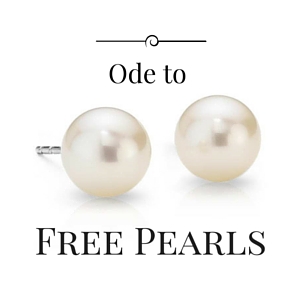 Ode to Free Pearls from BlueNile.com