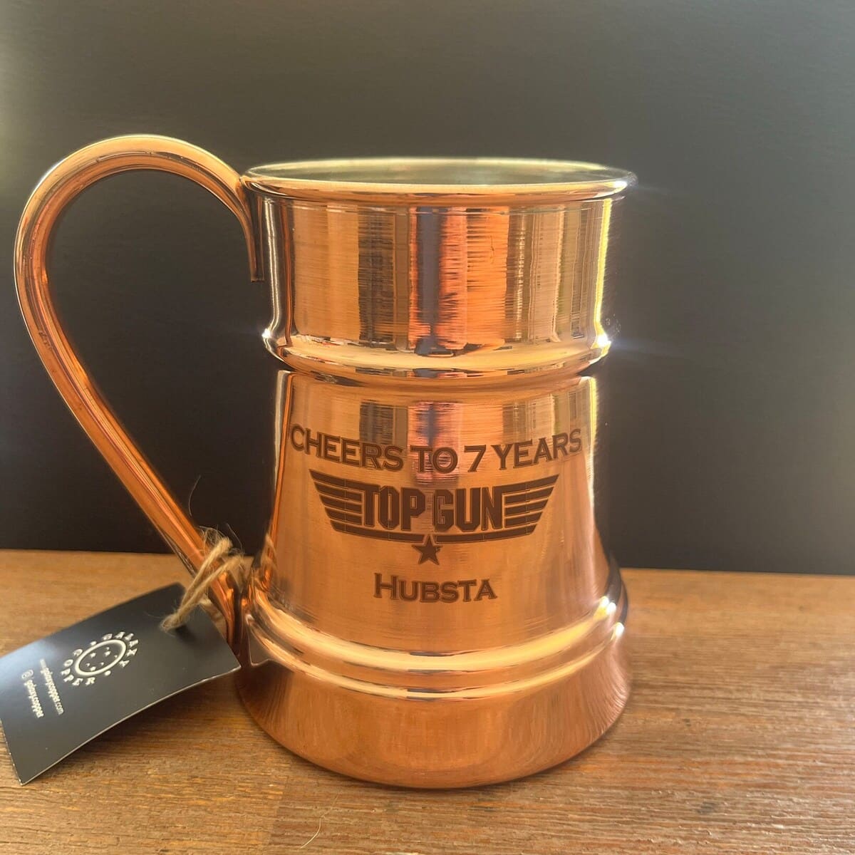 Personalized Copper Beer Mug