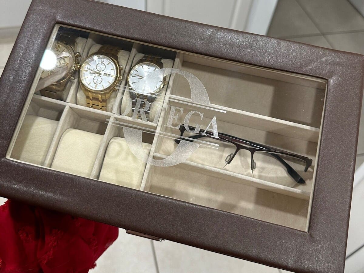 Personalized Watch Accessories Storage Case