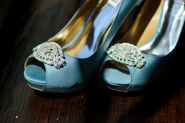 Badgley Mischka Goodie peep toe heels