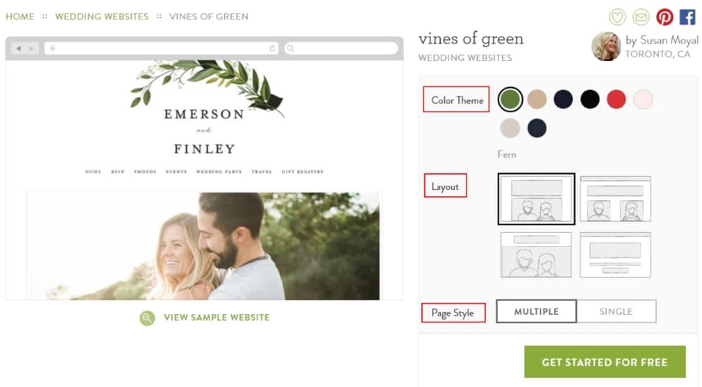 Minted Wedding Website Review 2022 (with Walkthrough) - Love & Lavender