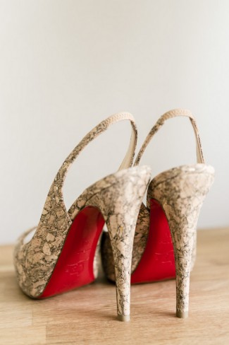 cork heeled louboutins