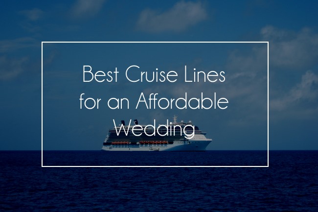 best cruise lines for wedding