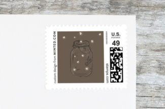 firefly mason jar stamp