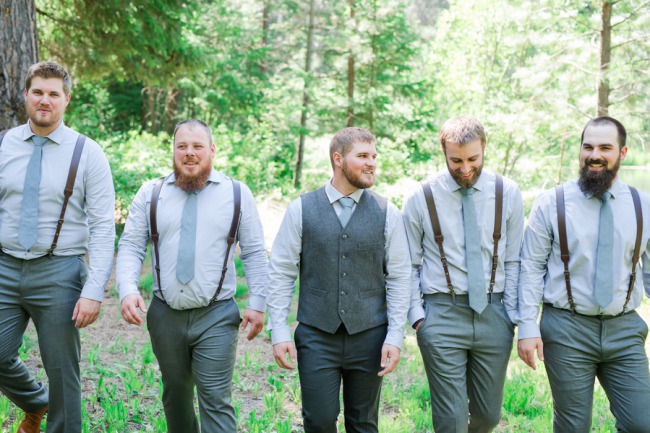 Beer, Boots, and Rustic Woodsy Wedding Goodness - Love & Lavender