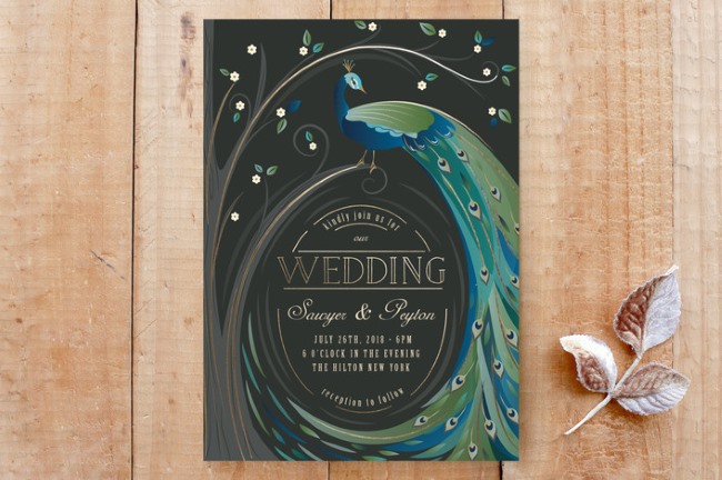 top peacock wedding invitation ideas ruffle a few feathers peacock wedding invitations
