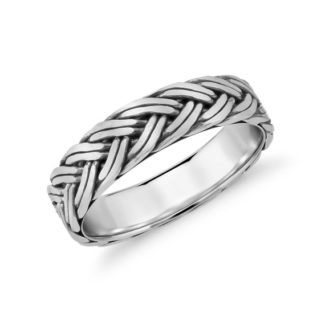 Huge Guide To Unique Mens Wedding Bands 50 Styles Hand Braided Men S Wedding Ring