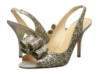 Kate Spade Sparkly Charm Heels