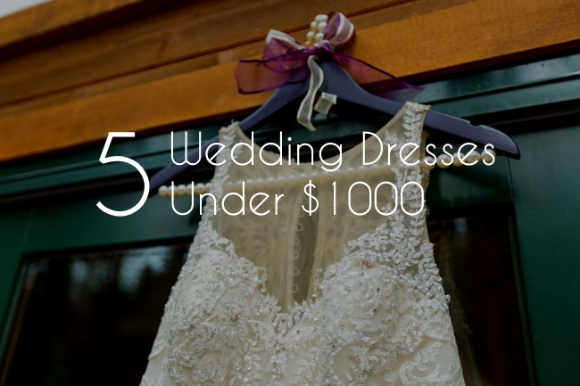 wedding dresses under 1000