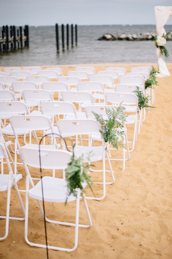 Elegant Beach Wedding In Maryland Bridalpulse