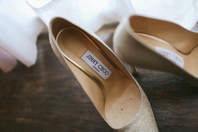 Jimmy Choo bridal heels