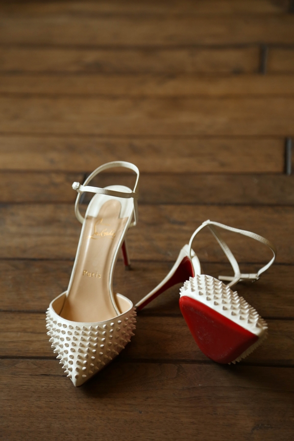 louboutin bridal shoes