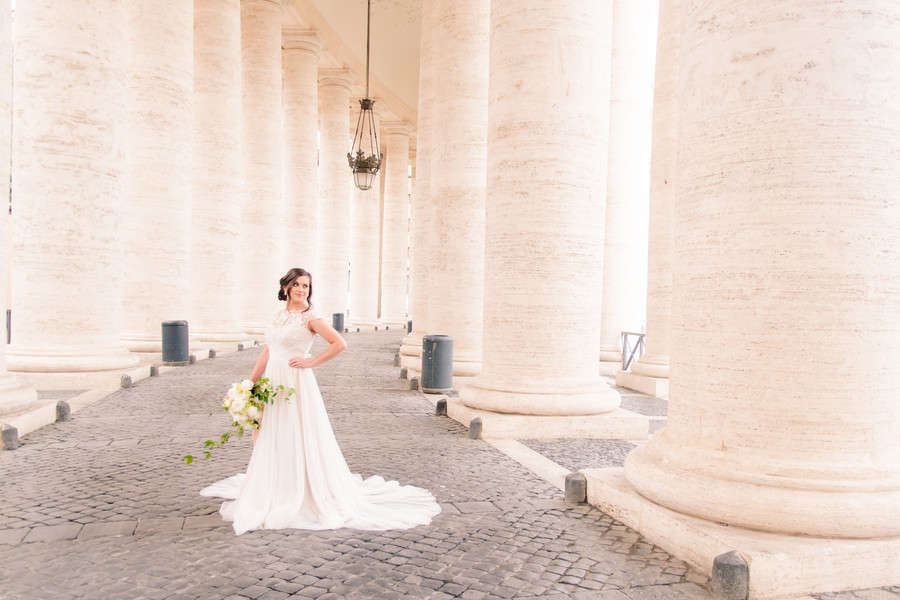 roman goddess wedding dress