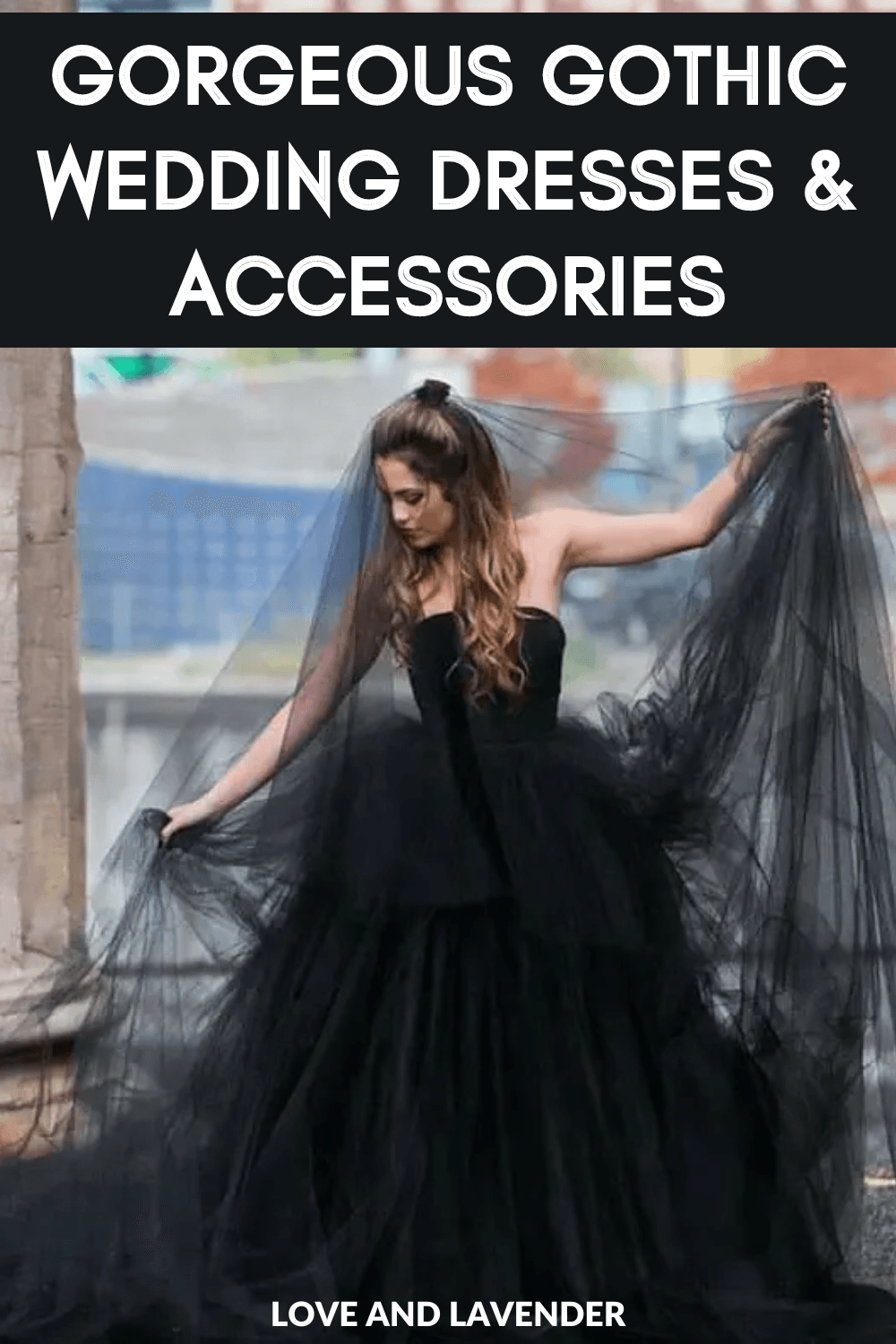 Gorgeous Gothic Wedding Dresses & Accessories