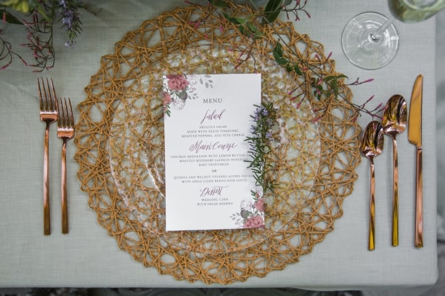 Natural Romance Styled Shoot feature
