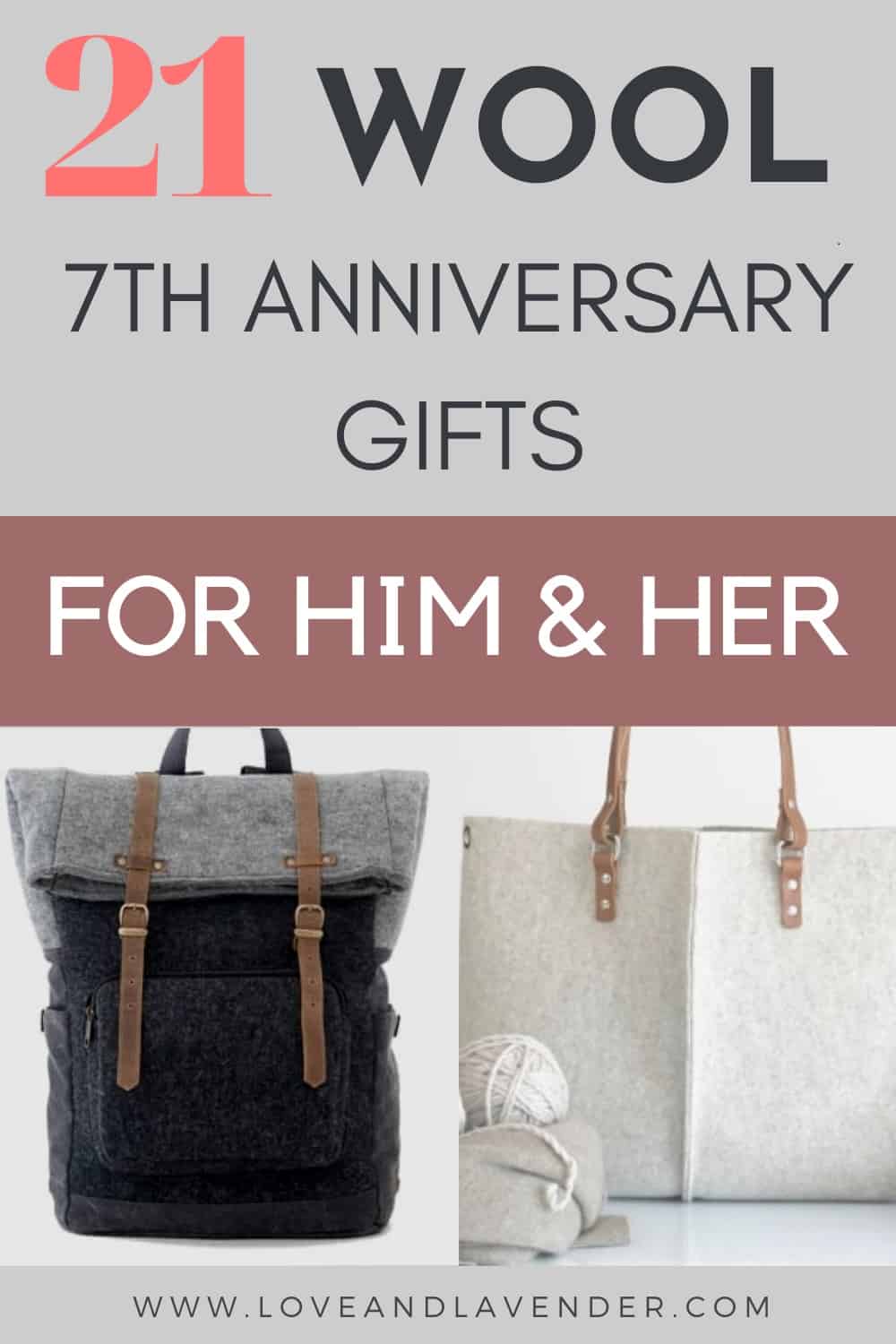 26 Wool Gifts to Warm Your 7th Anniversary